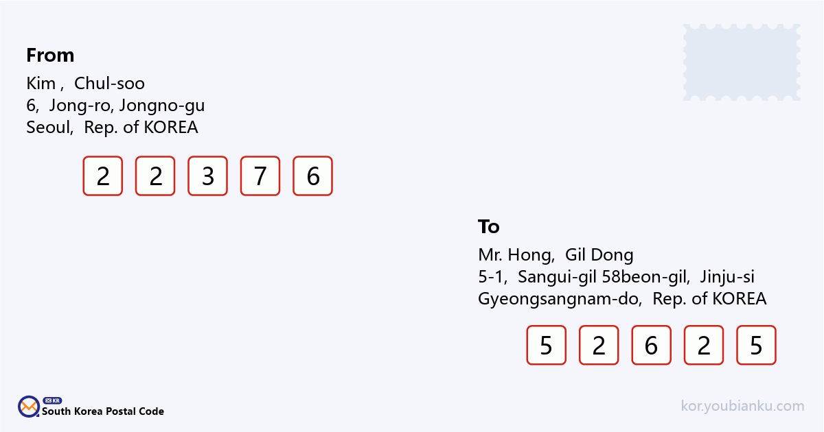 5-1, Sangui-gil 58beon-gil, Geumsan-myeon, Jinju-si, Gyeongsangnam-do.png
